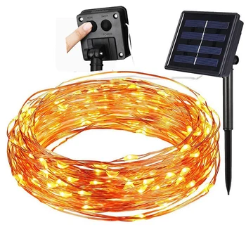 

Fairy String Lights 200Led Battery Operated Copper Wire led light Remote Control 8 Mode Waterproof Home Garden Wedding Party#