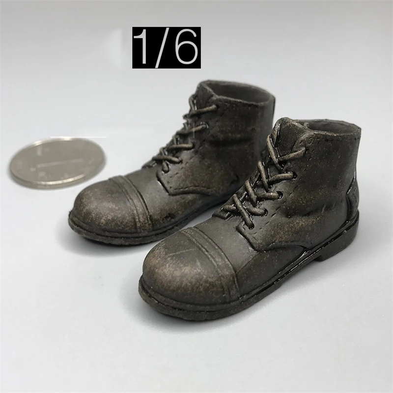 

1/6 threezero 3A The Walking Dead Merle Dixon Shoes Model for 12" Male Action Figure Doll