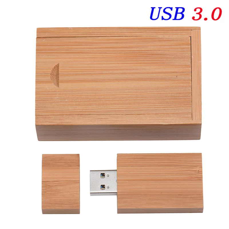 Carbonized bamboo SHANDIAN USB 3,0 деревянный usb+ упаковочная коробка u диск Флешка 8 ГБ 16 ГБ 32 ГБ 64 Гб свадебная фотография подарок(более 10 шт бесплатный логотип - Цвет: Carbonized bamboo