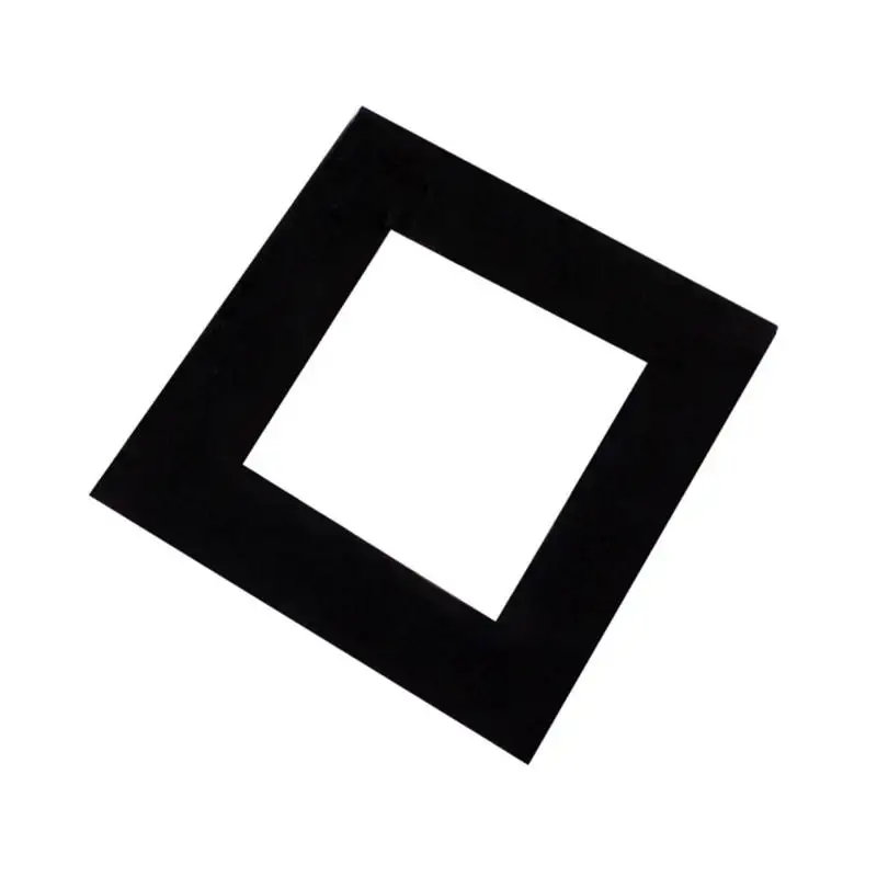 black photo frame Покрывало для фото новорожденных, маленький ангелочек, крылья для маленьких девочек и мальчиков, Хлопковое одеяло с цветочным рисунком, для фотосессии - Цвет: black photo frame