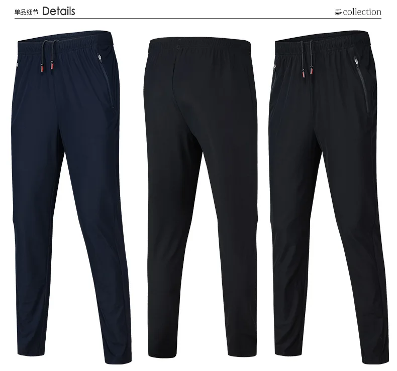 Hot Sales Hot Selling High Quality Four Sides Elasticity Athletic Pants Couples Casual Trousers Thin Versatile Can Be OEM Print