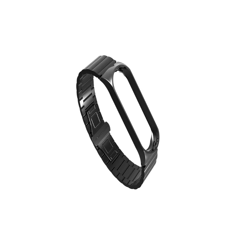 Mi Band 4 металлический ремешок из нержавеющей стали для Xiaomi mi ремешок 4 ремешок совместимый браслет mi Band 3 браслеты Pulseira mi band 3