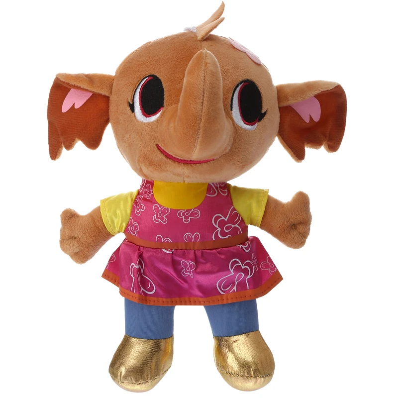 Elephant 25cm 15 видов стилей, Bing, кролик, мультяшное животное, кролик, муравей, плюшевая игрушка, Мягкий Кролик, медведь, панда, мягкие куклы, детские подарки на день рождения, Рождество - Цвет: Elephant 25cm