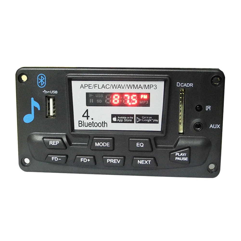 

Professional Module Accessories MP3 Decoder Board Car Interior LCD WAV WMA Digital Wireless Audio Receiver Aux Bluetooth 4.0