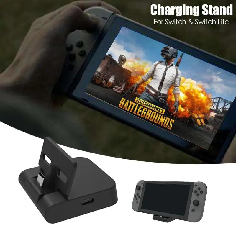 2 в 1 Складная зарядная подставка для kingd Switch Lite портативная игровая консоль зарядная док-станция с концентратором для Switch Lite зарядная подставка