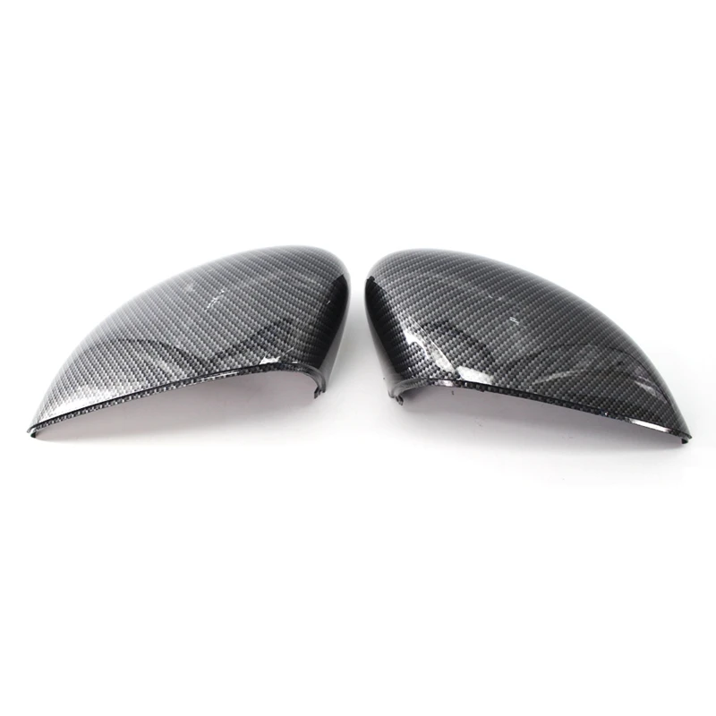 Car Wing Door Carbon Fiber Rear View Mirror Cover Trim Case for Ford for Fiesta Mk7 2008 2009 2010 2011 2012 2013