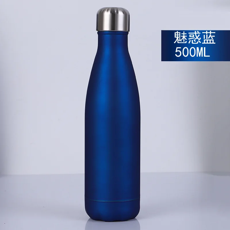 Enchantment blue Bottiglia Termica Bouteille Inox 500 мл детская бутылка Botella Agua Garrafinha термо Тыква - Цвет: Enchantment blue