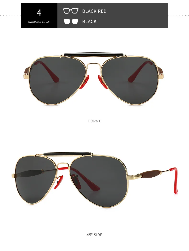 LVVKEE классические модные мужские женские очки для вождения очки пилота oculos синий ретро мужской G15 поляризованные линзы лучи красный синий 3026