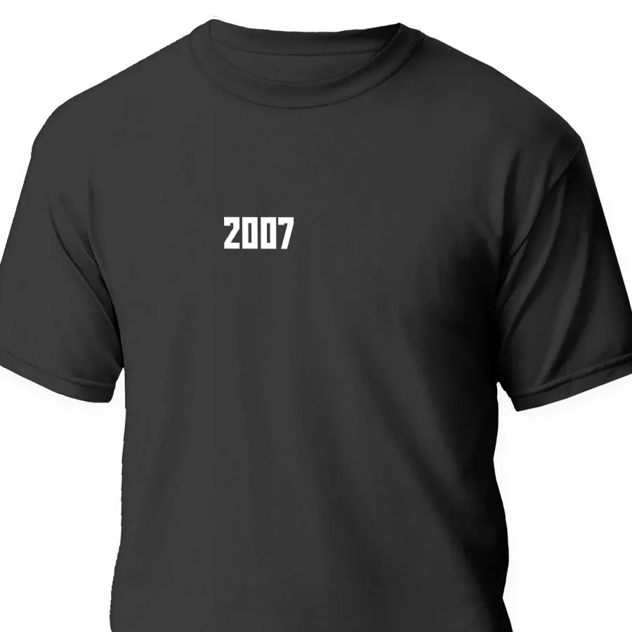T-shirt black women Black _ birth year-4447 | Женская одежда