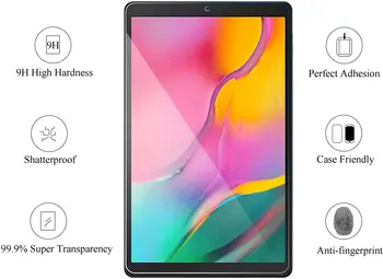 

Tempered Glass Film for Samsung Galaxy Tab A 10.1 2019 T510 T515 Tablet Scratch Resistant Anti-fingerprint Protective Film