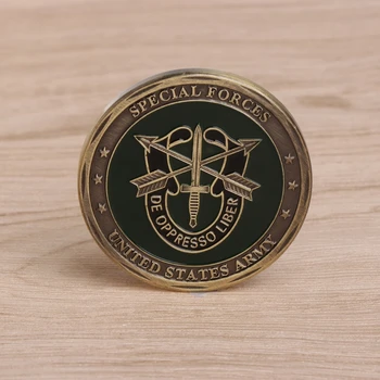 

Commemorative Coin Plated Silver US Special Forces Army Souvenir Art Collection