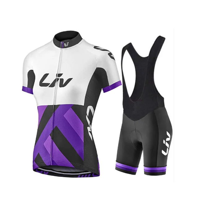 Новинка LIV Pro Велоспорт Джерси Женский NW велосипед MTB летняя одежда Ropa ciclismo велосипедный комплект костюм Ropa Ciclismo набор - Цвет: 4