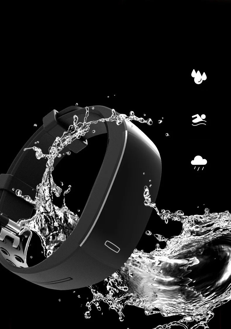 Новые Модные Смарт-часы-браслет ECG heart rate PPG+ ECG, IP67 водонепроницаемый счетчик шагов, Мониторинг Артериального Давления, спортивные часы