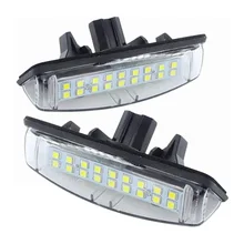 

2Pcs CanBus Luz LED Number License Plate Lights Lamp For Lexus IS200 IS300 LS430 GS300 GS430 GS400 ES300 ES330 RX300 RX330 RX350