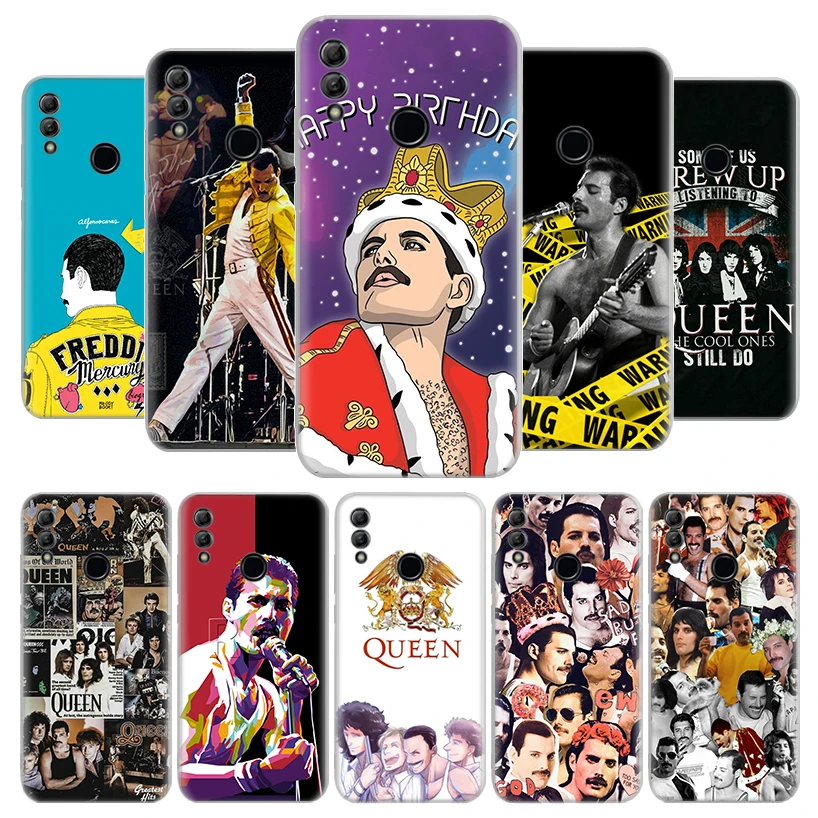 Rock фанки Freddie Mercury Queen чехол для телефона Huawei P Smart Z Y5 Y6 Y7 Y9S Honor 10 Lite 9 9X 8A Pro 8S 8X 7A 7X 20i 20 |