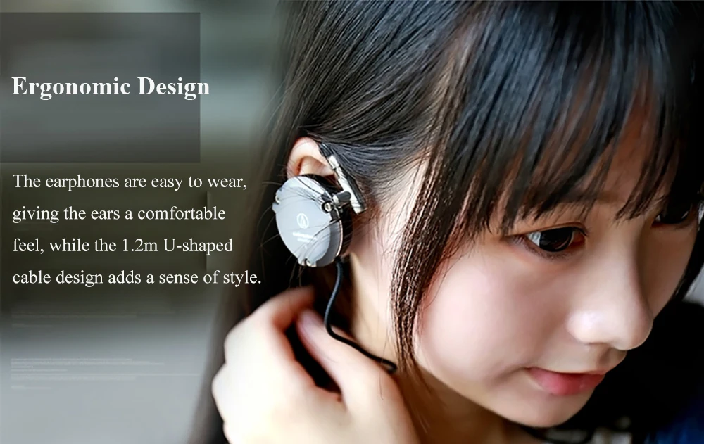 Description Picture 5 of itemOriginal Audio-Technica ATH-EM7X Wired Earphone Sport Ear Hook Earphone Heavy Bass Music Earphone for IOS android iphone