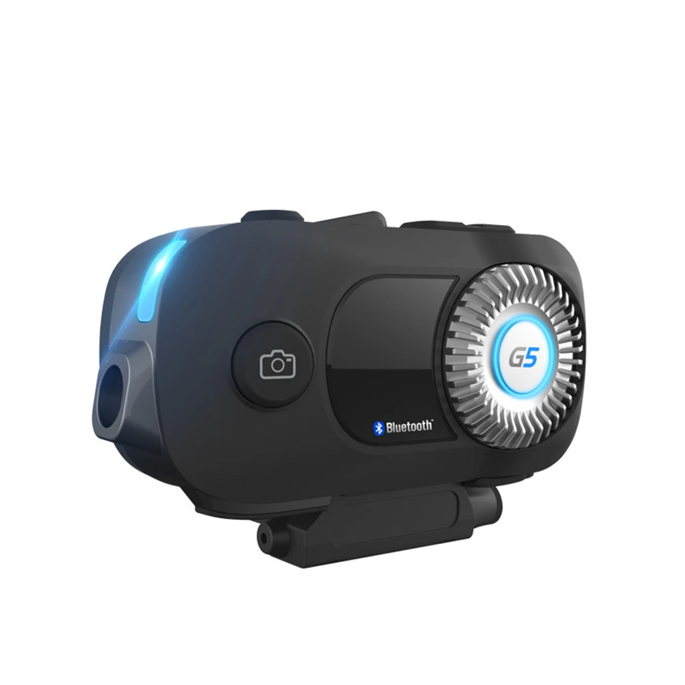 Bluetooth гарнитура G5 для мотоциклетного шлема 1800 мАч 1080P|Наушники шлемов| |