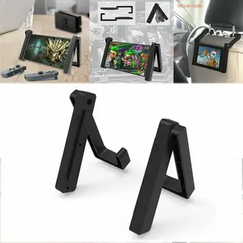 

1Pair Black 2 In 1 Durable Car Vehicle Headrest Holder Adjustable Table Stand Desktop Bracket for Nintendo Switch