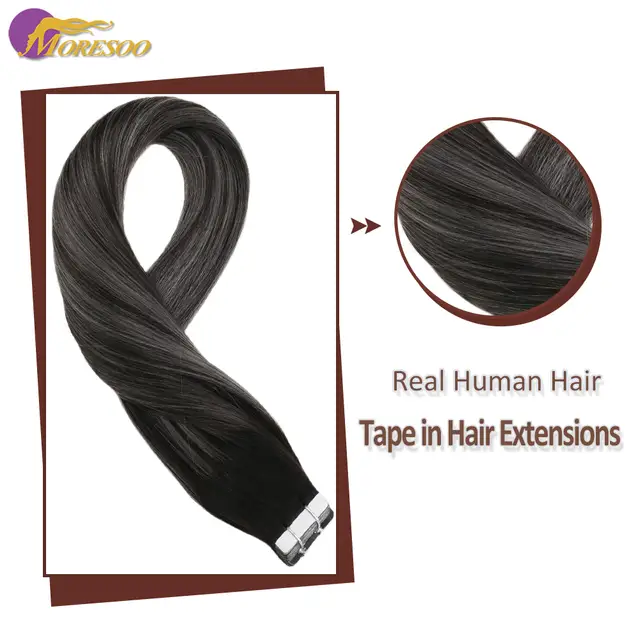 glue human hair extensions