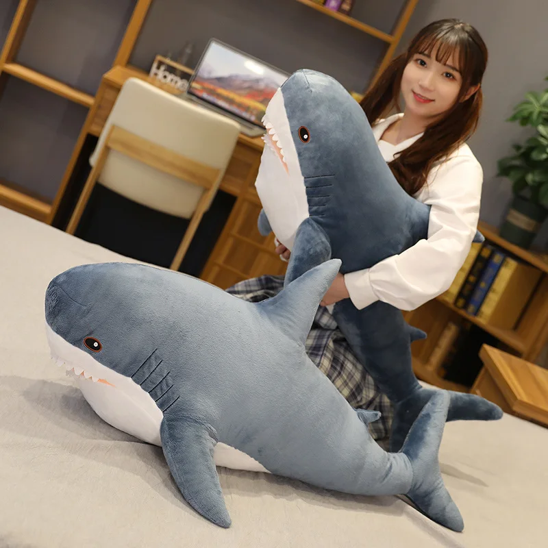 giant shark pillow