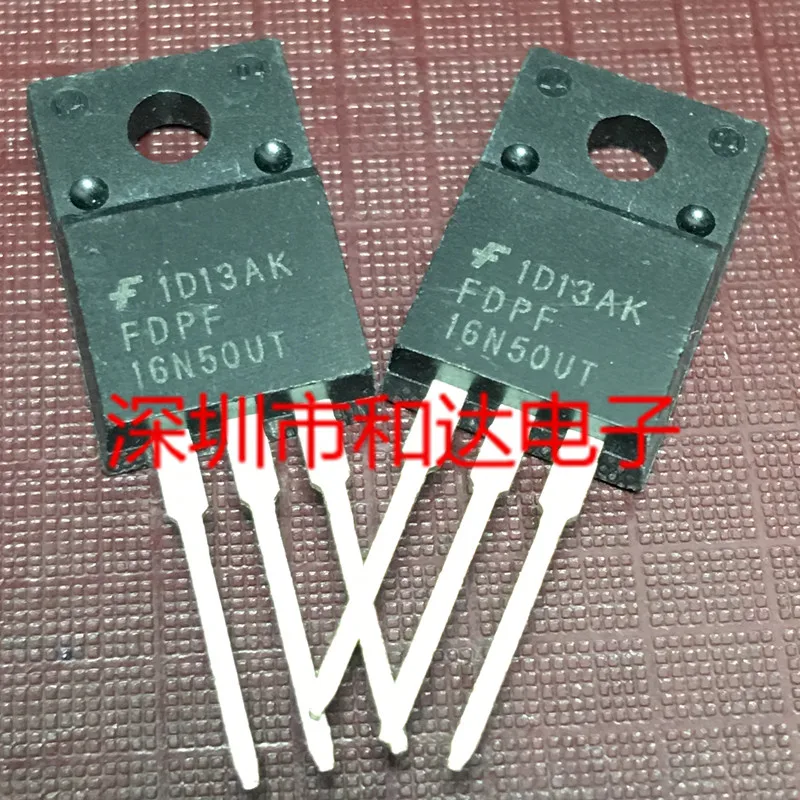 5 шт. FDPF16N50UT TO-220F