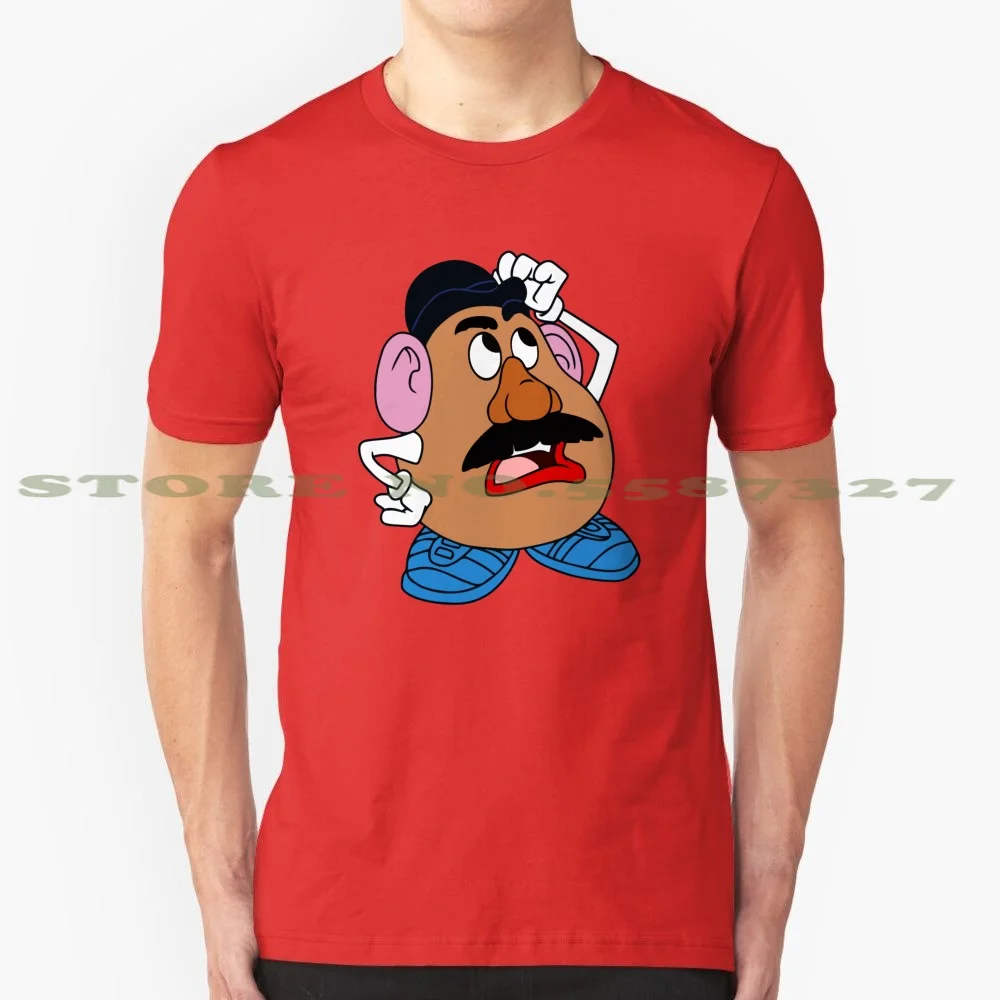 Mr Potato Head Cool Design Trendy T-Shirt Tee Mrs Potato Head Mr Potato Potato Head Patatine Fritte Cute Fun Funny Comic