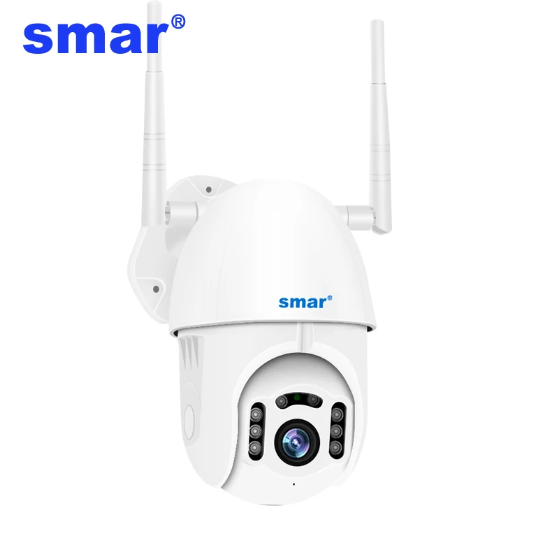 Беспроводная PTZ IP камера Smar 1080P с облачным хранилищем скоростная купольная