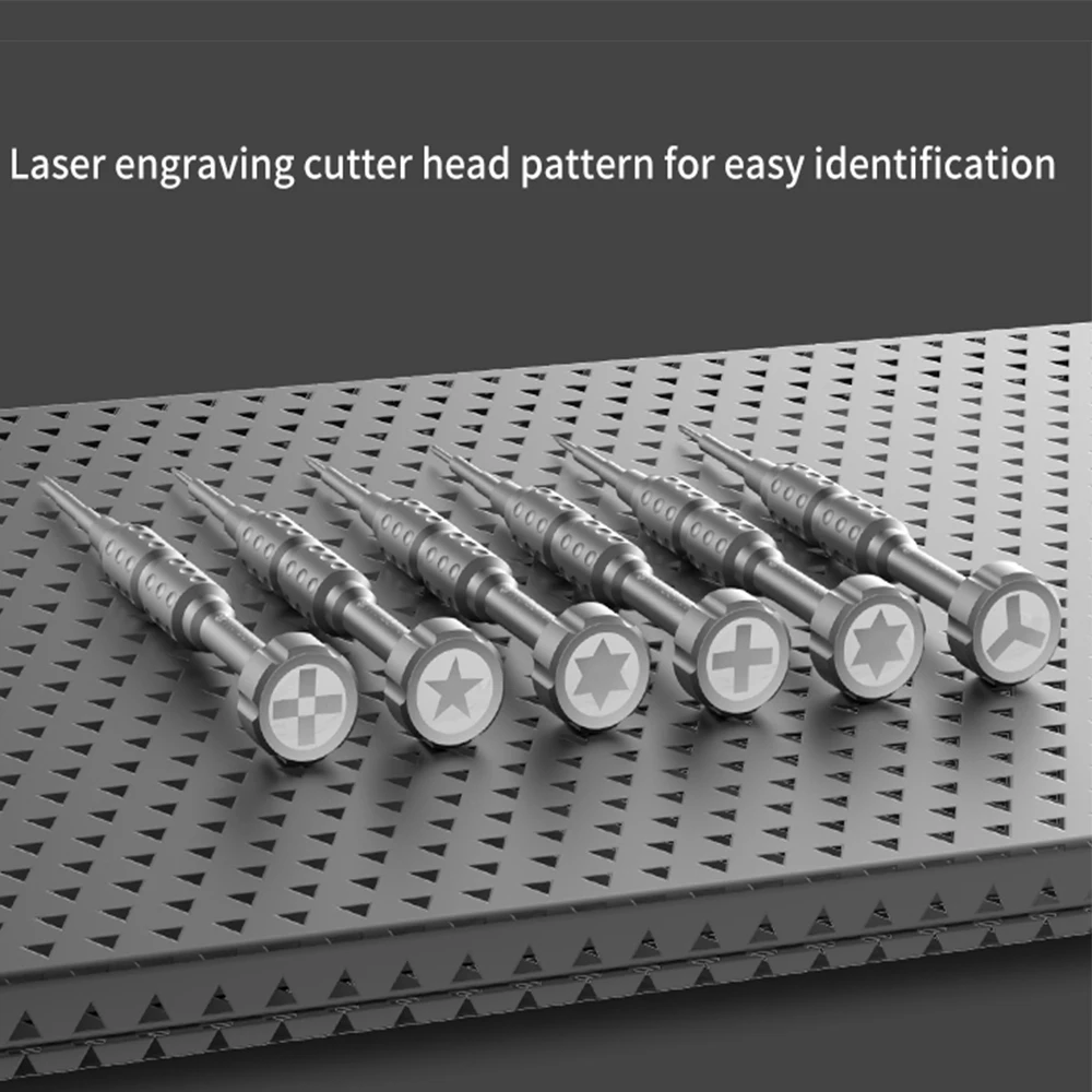 Прецизионная 3D отвертка T1 T2 Torx P2 0,8 Pentalobe Y 0,6 Tri Wing M2.5 1,5 Phillips для iPhone huawei Oneplus ремонт ноутбуков