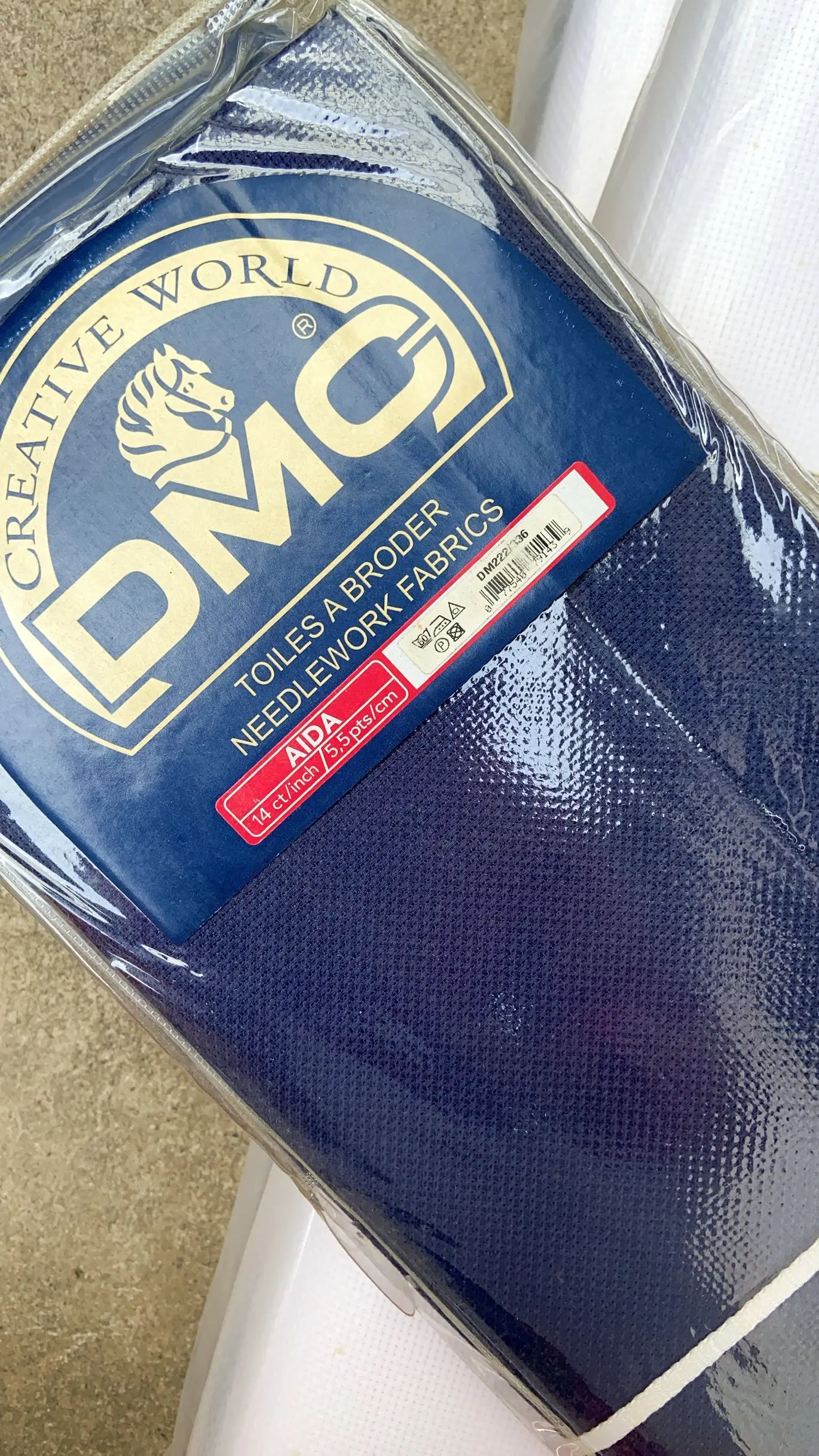 DMC ткань/aida хлопок 14CT 30*30 см Вышивка крестом Аида холст ткань 25 цветов на выбор - Цвет: PHOTOES