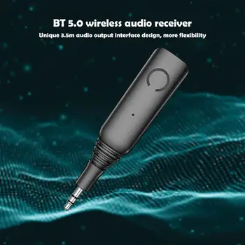 

Optical Audio Music Bluetooth 5.0 Adapter Car Kit Bluetooth 5.0 Transmitter Receiver 3.5mm Jack Audio Wireless Adapter