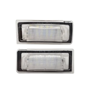 

18SMD LED Number License Plate Lights Assembly For AUDI TT 8N 1999~2006 12V White 6500K LED Car Accessories