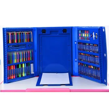 

176PCS/SET Compact Size Drawing Pencil Watercolor Pen Set Student Painting Art Supplies Environmental Protection Colour Pen