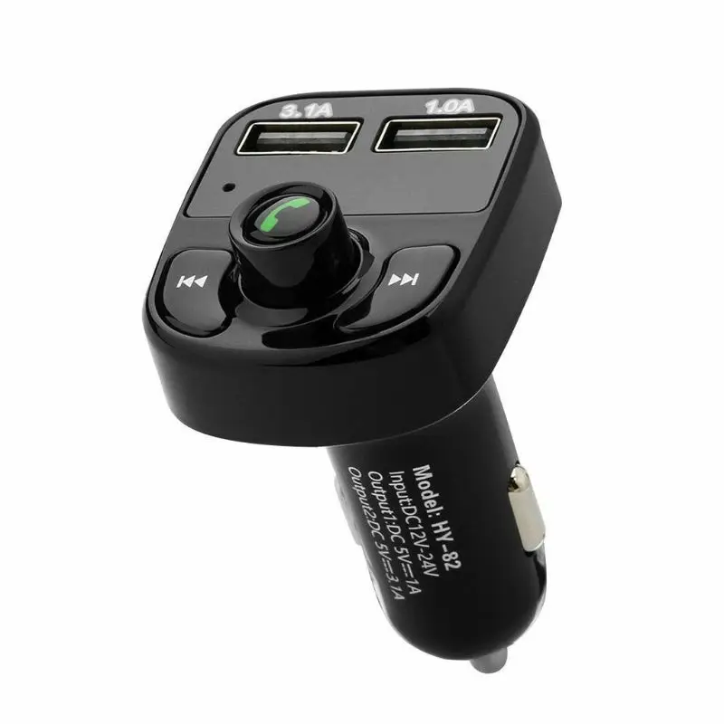 Bluetooth автомобильный беспроводной передатчик MP3 радио адаптер автомобильный комплект Двойной USB Авто