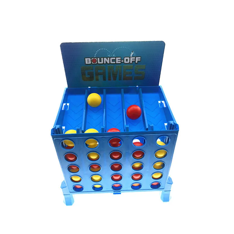 

New Style Large Folding Four in a Row Bounce Four in a Row Toy Portable Folding Puzzle Casual Bounce Game