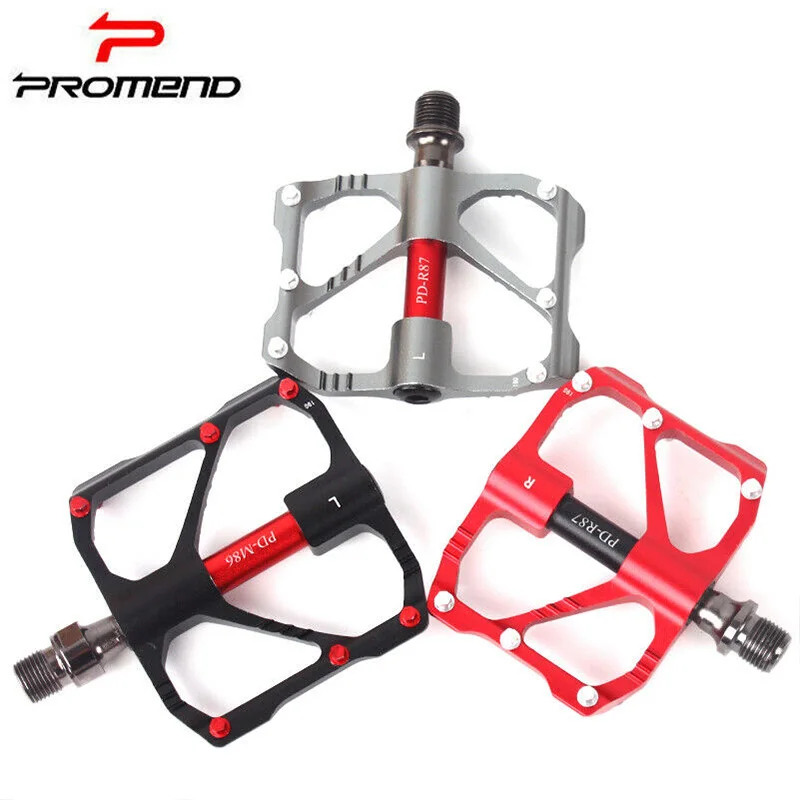 PROMEND MTB велосипедные педали 2 шт 9/16 дюймов алюминиевые педали горный велосипедные педали San Palin шоссейный велосипед плоский/Платформа Ультра-легкий