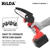 HILDA – scie à chaîne électrique sans fil, Mini outil rotatif Portable sans balais pour couper les outils de travail du bois ► Photo 2/6
