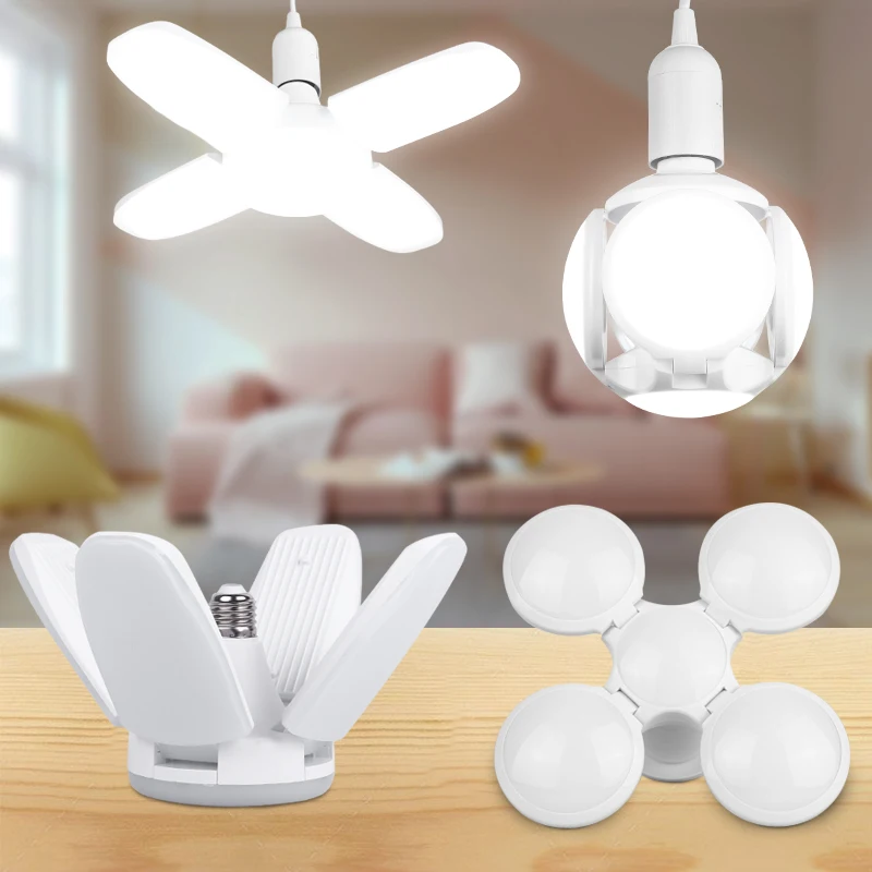 E27 Led Light Bulb 220V Bulbs High Power 30W 40W 60W Fan Blade Lamp for House Workshop Garage lampara led e27 | Лампы и освещение
