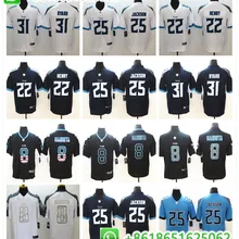 Мужские футбольные футболки из Теннесси Маркус Кевин байард Деррик Генрих адореэ Джексон