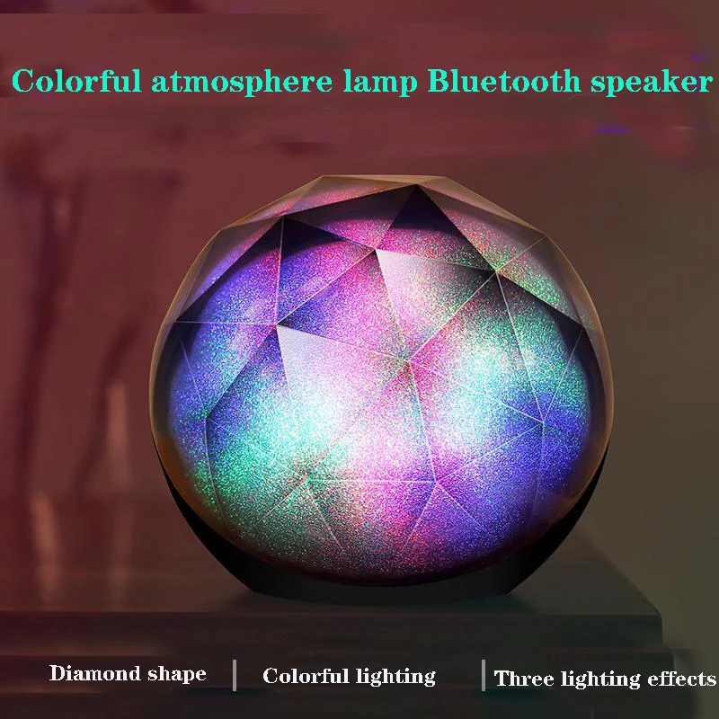 СВЕТОДИОДНЫЙ цветной светильник s Bluetooth динамик волшебная Подушка кристально