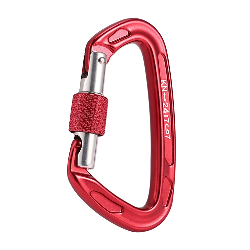 

ABUO-Outdoor Rock Climbing Main Lock D-Type Automatic Lock Safety Buckle Rock Climbing Main Lock Carabiner