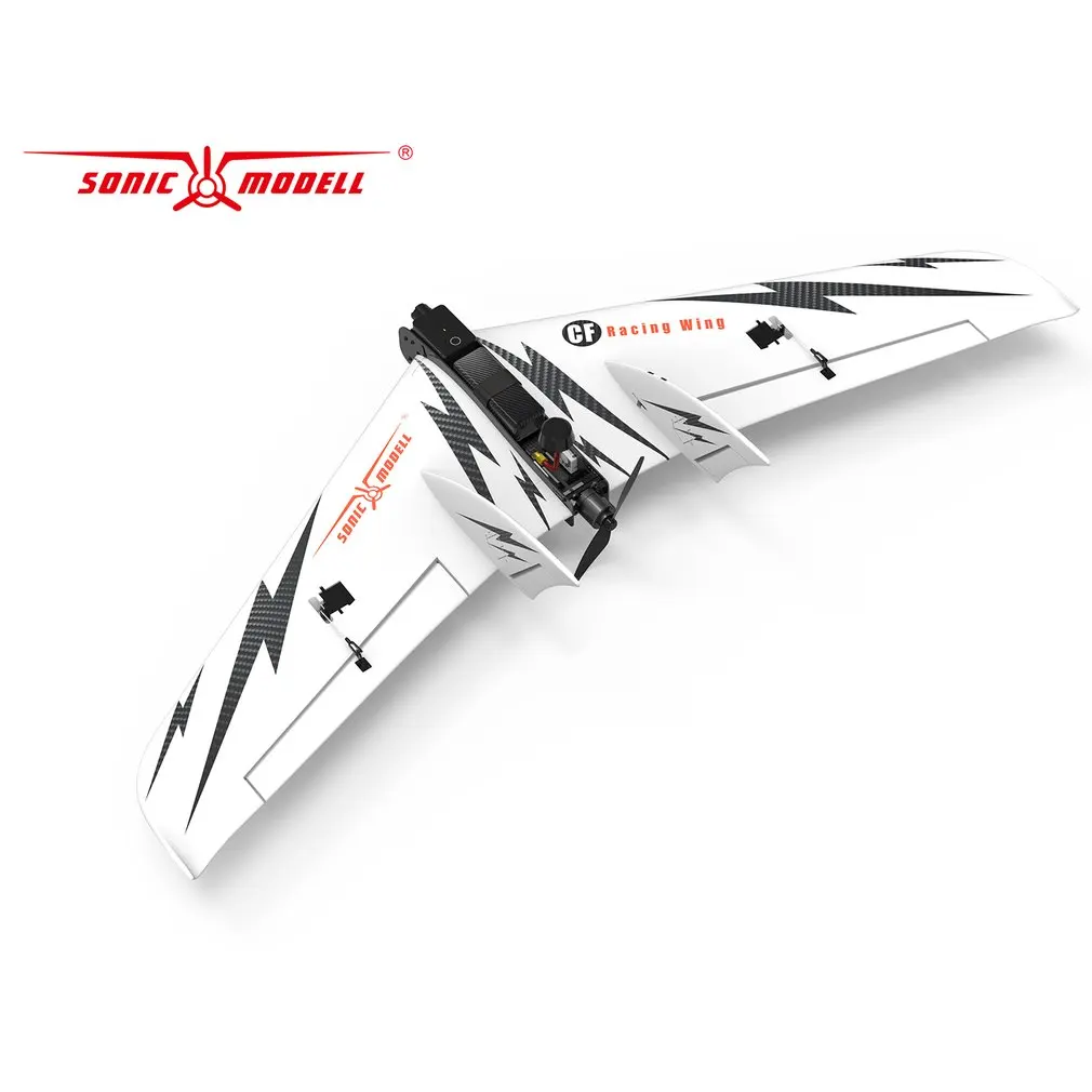 

Hot ZOHD SonicModell CF Wing1030mm Wingspan RC FPV Airplane Fixed Wing Glider Drone Plane Model with High Speed Carbon Fiber KIT