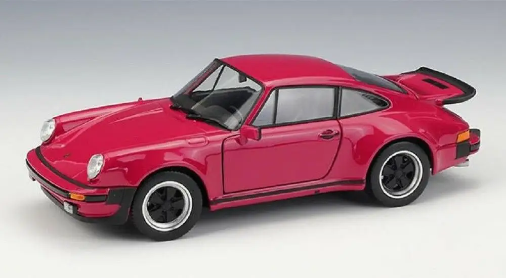 Welly 1:24 1974 Porsche 911 модель турбо литья под давлением гоночный автомобиль в коробке - Цвет: Красный