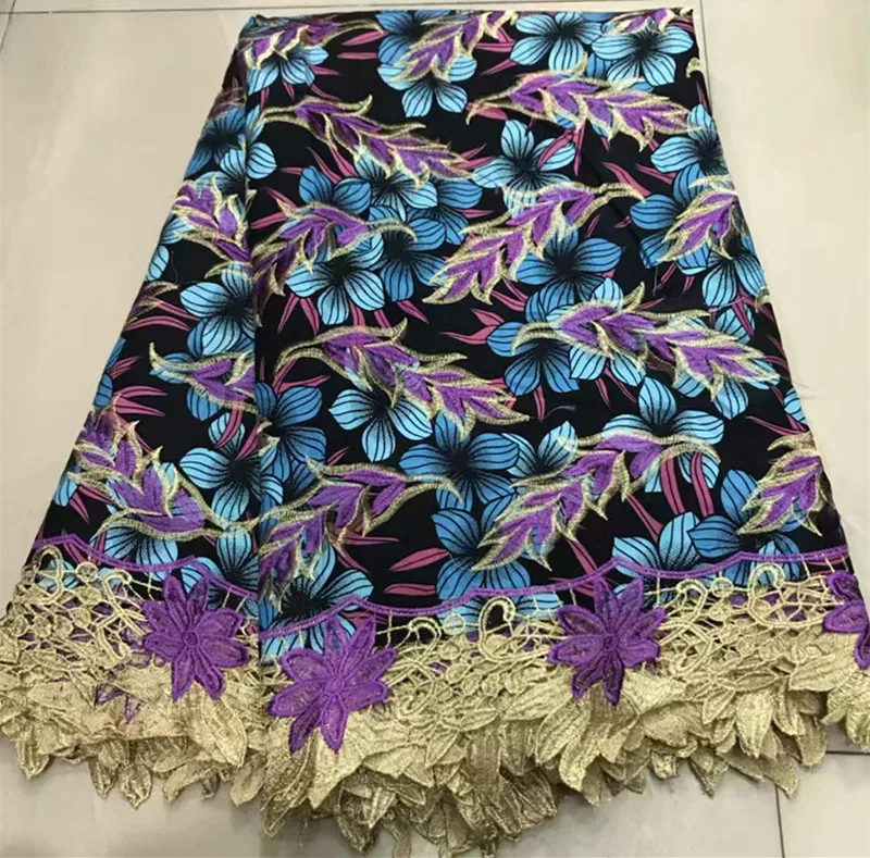 african lace fabric guipure lace fabric african cord lace 6yard nigerian lace fabrics african fabric 100% cotton fabric ZQ-B30