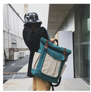 

2020 new Korean shoulder bag women's casual fashion college style backpack large capacity ladies bag