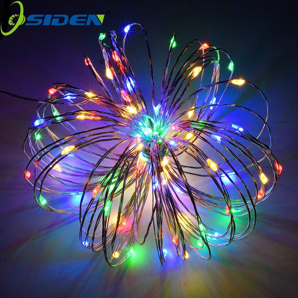 Солнечные гирлянды 20 м 200LED медный провод открытый Сказочный свет для рождественского сада дома праздники водонепроницаемые украшения H