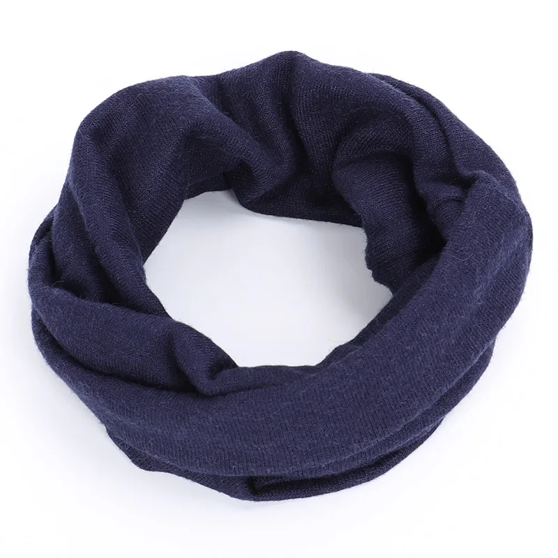 Зимний модный простой Одноцветный шарф шелковый шарф шаль качекол платок винтажные шарфы Косынка Популярные персонализированные - Цвет: Navy