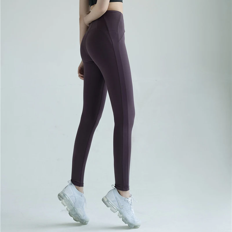 Женские профессиональные спортивные Леггинсы с высокой талией, обтягивающие штаны для спортзала, высокие эластичные штаны для фитнеса, тренировок, активной одежды, штаны для спортзала