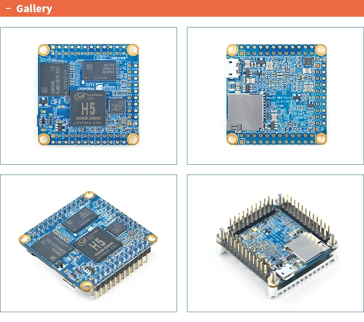 NanoPi NEO Core2 основной плате 64-разрядный четырехъядерный процессор A53 Ubuntu(убунту-16