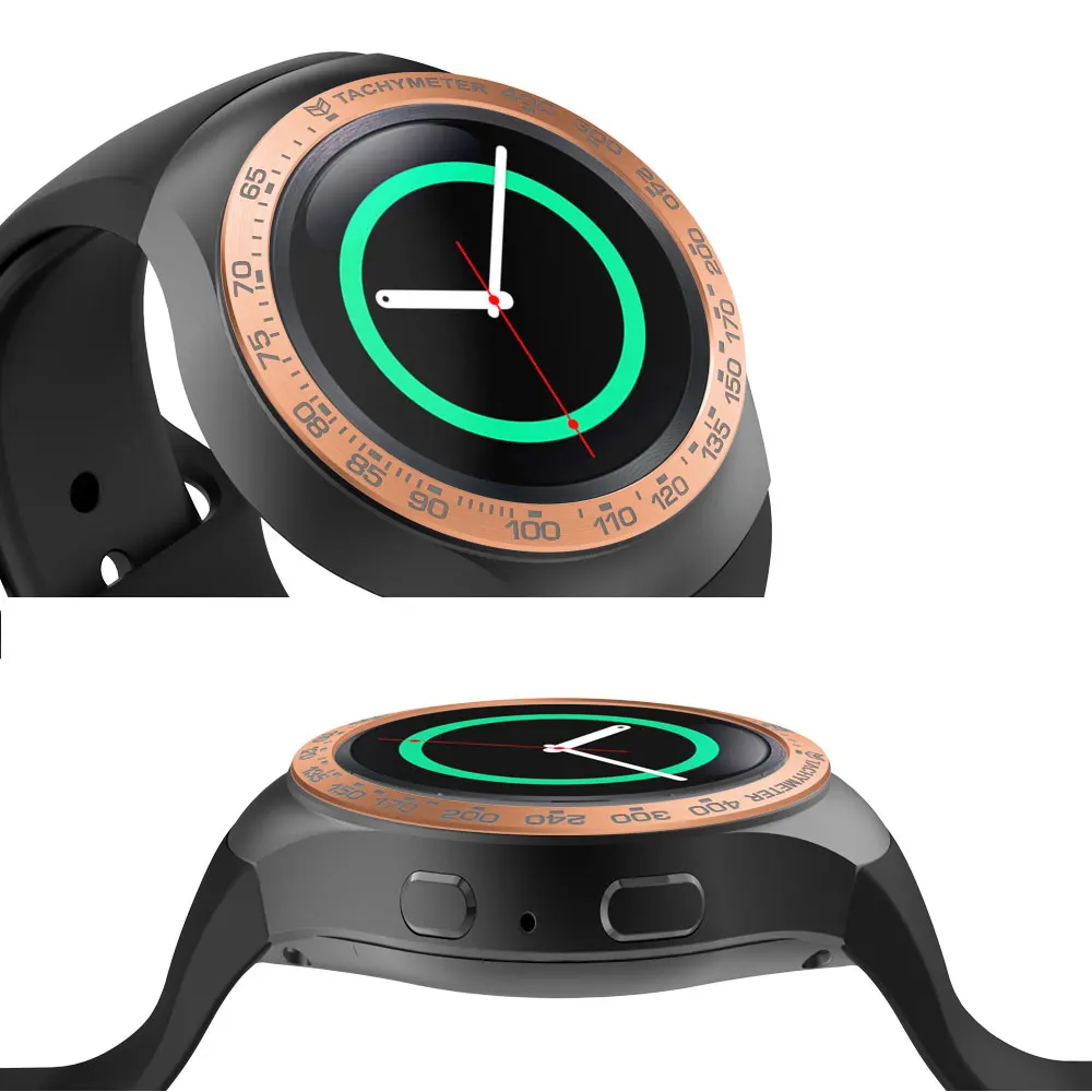 Sleek Sport Style Anti-Scratch Metal Bezel Ring Cover