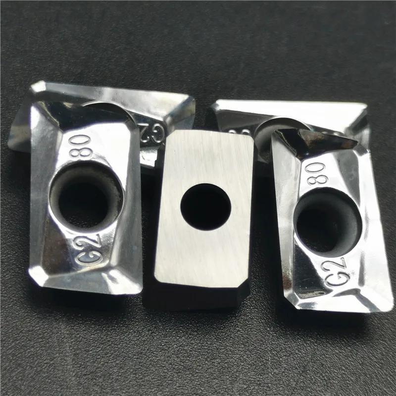 APKT1604 G2 H01 Токарные пластины Алюминий вставки карбида деревообрабатывающий инструмент 20 штук APKT 1604 резец для наружной обточки Токарные Пластины